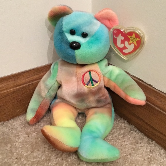 Ty Beanie Baby Other - Vintage Peace Beanie Original Baby